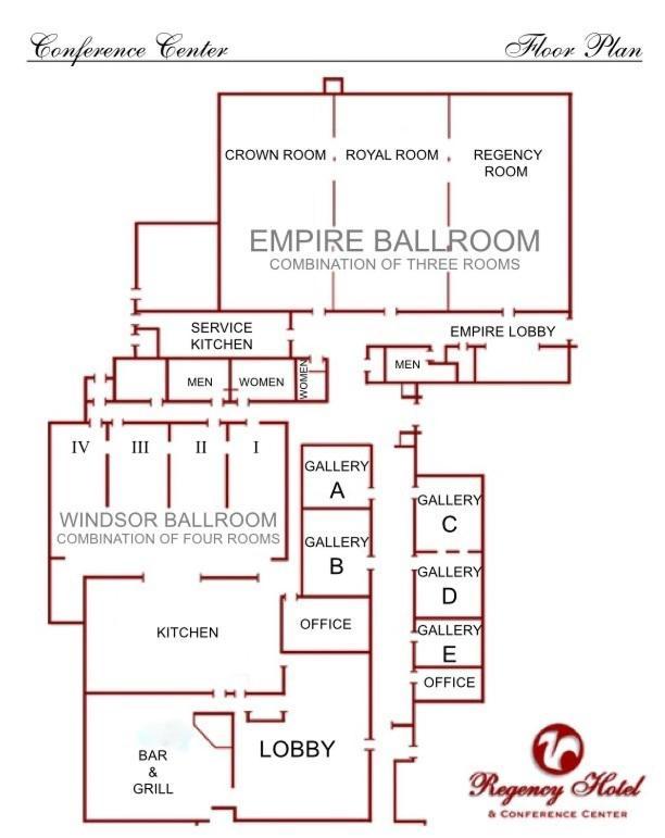 Regency Hotel & Conference Center ジャクソン エクステリア 写真